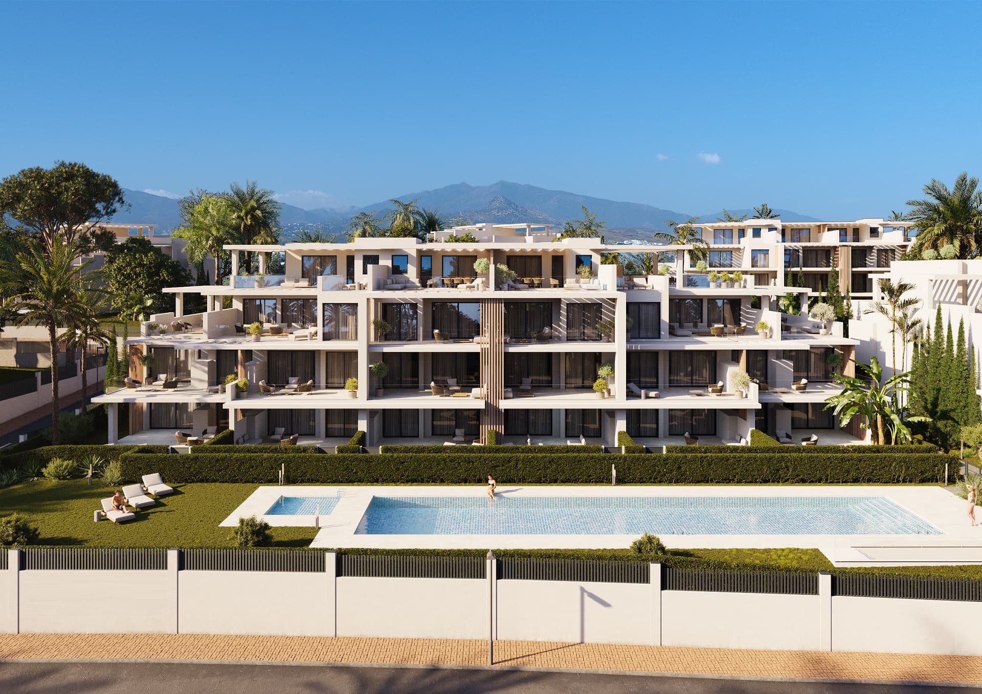 3-bed penthouse in Estepona