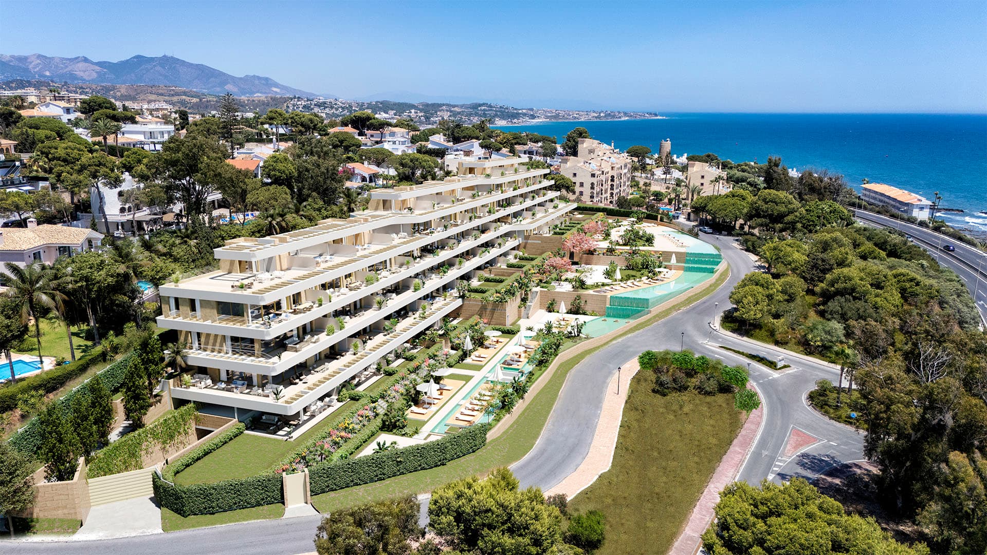 2-bed penthouse in Las Lagunas de Mijas
