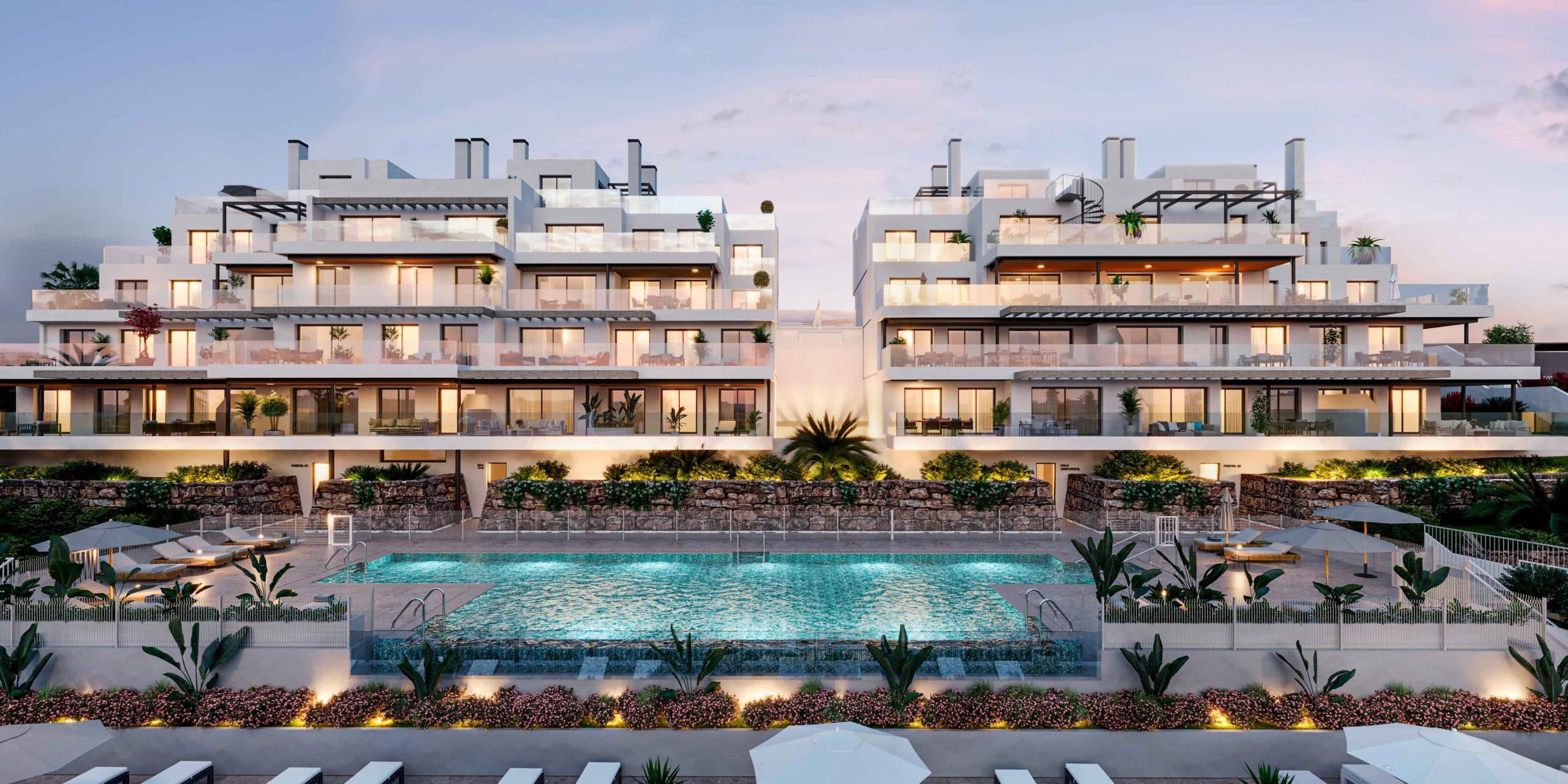 2-bed penthouse in Estepona