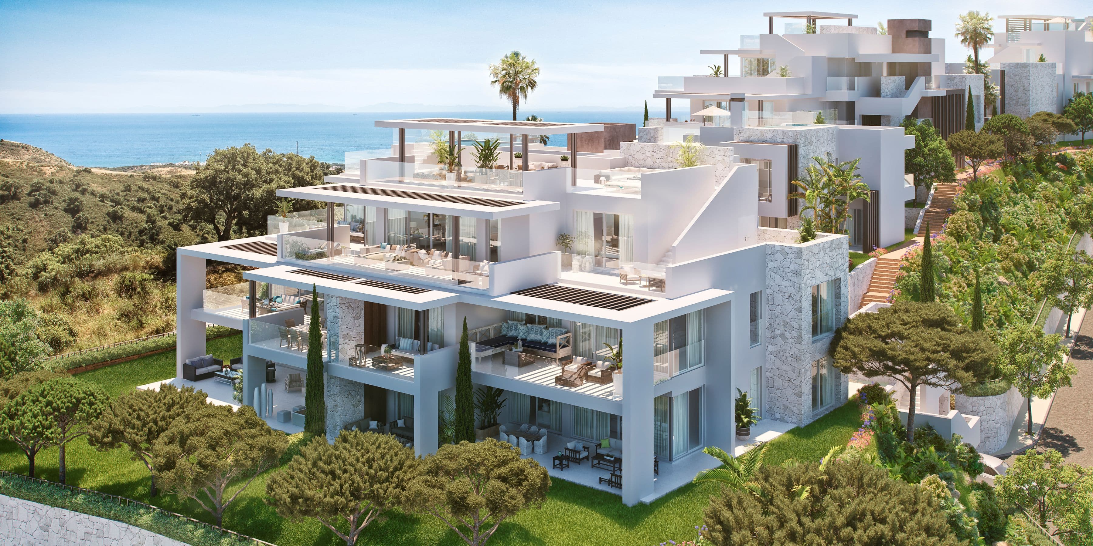 3-bed penthouse in Ojén