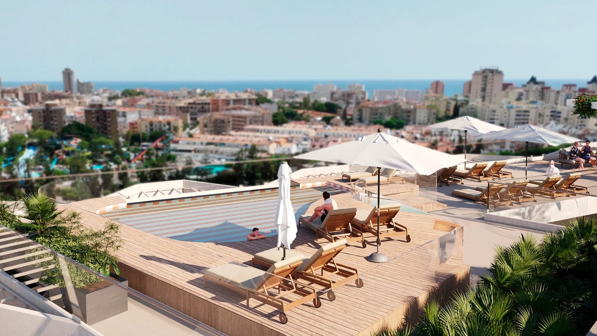 Stunning 3-Bed Penthouse with Sea Views in Las Lagunas de Mijas