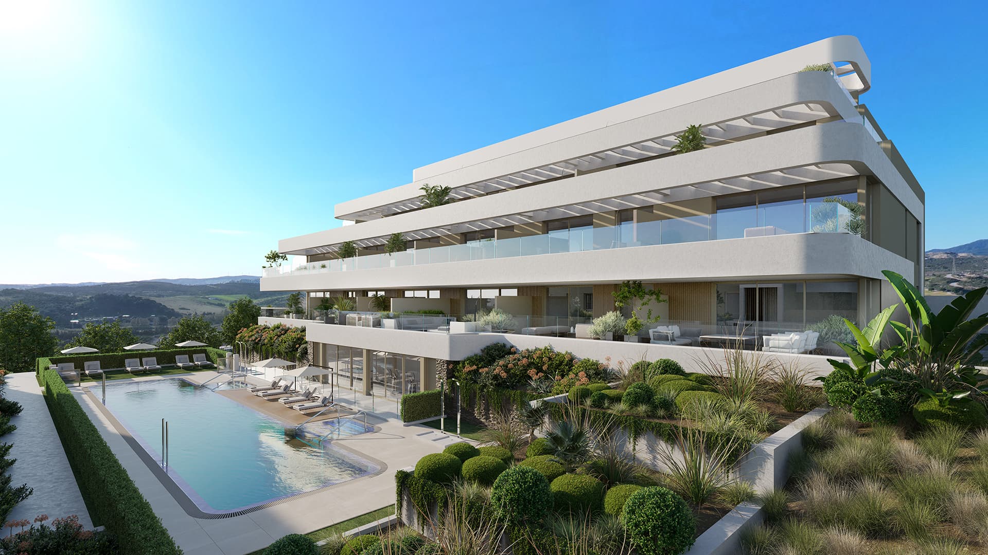 3-bed penthouse in Estepona