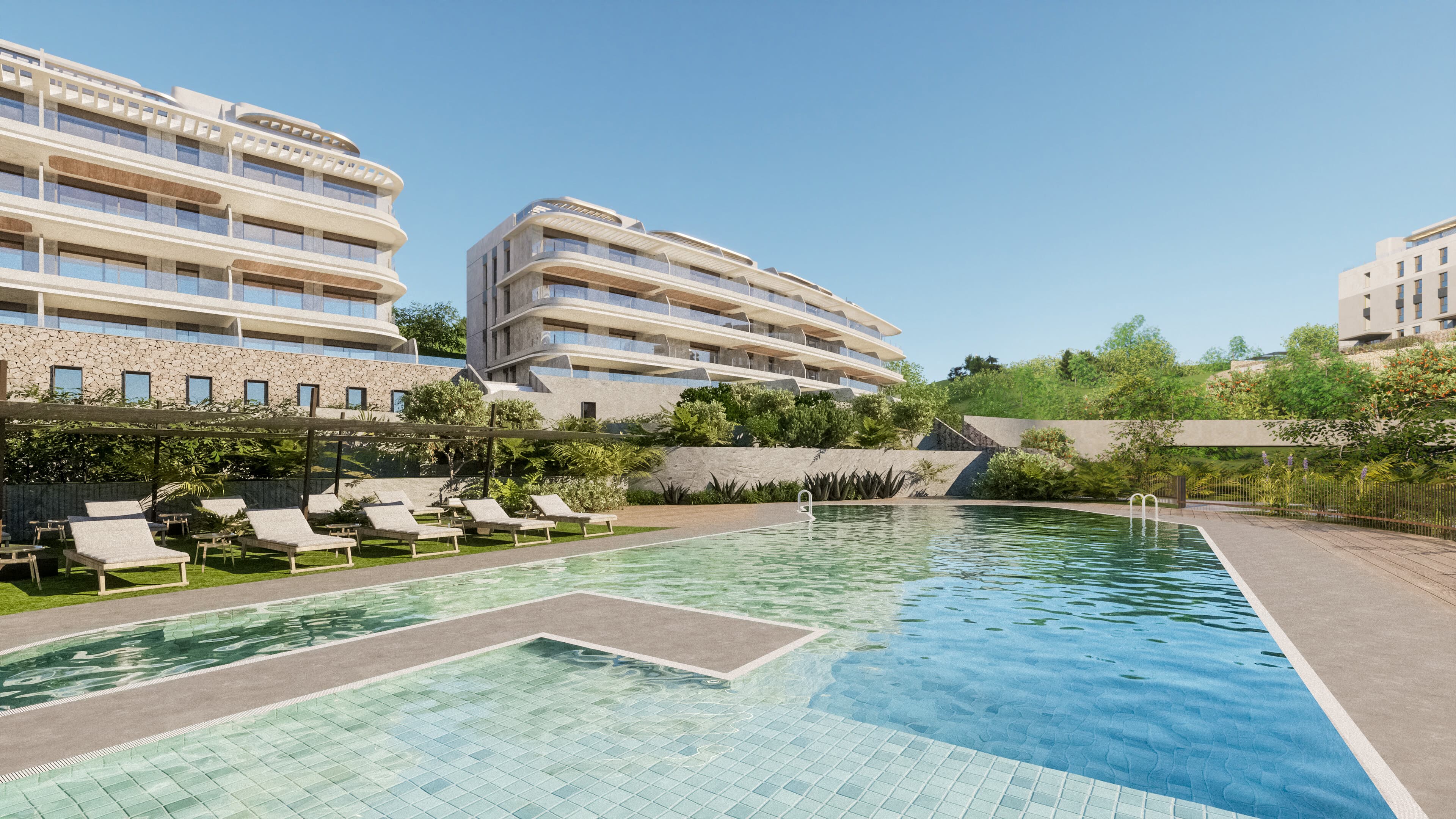 Modern Three-Bed Penthouse with Sea Views in Las Lagunas de Mijas