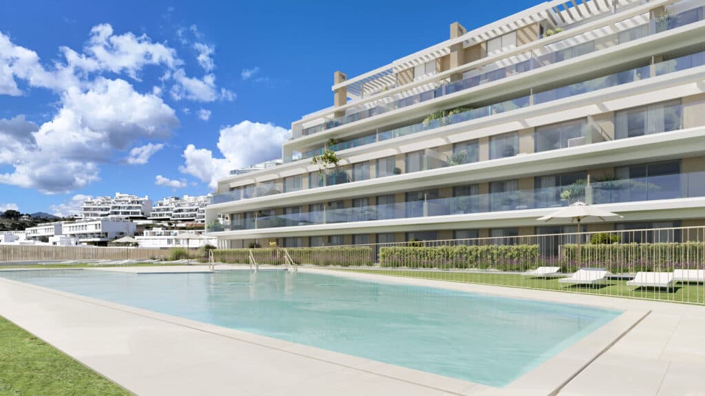 Luxury Three-Bed Apartment with Sea Views in Estepona