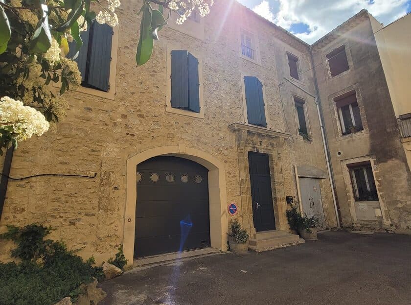Unique Stone Maison De Maitre With One Habitable Flat, One Apartment To Renovate, A Huge Garage And A Super Terrace.