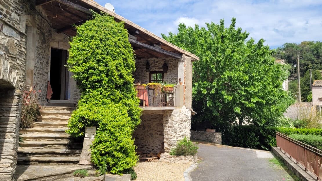 Charming Stone Village House With A Terrace And Gardens - Great Potential, Idyllic Setting.