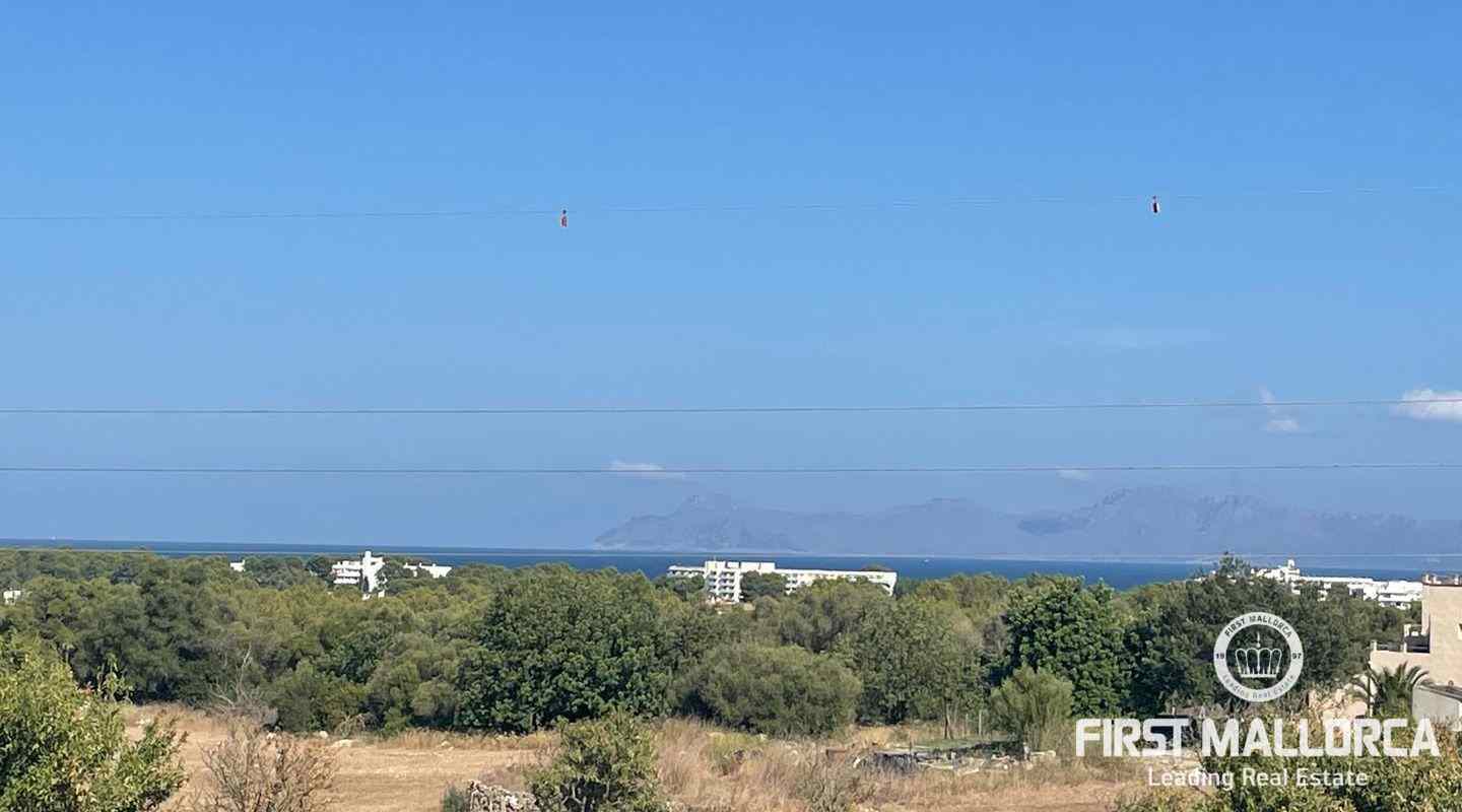 Spacious Building Plot with Sea Views in Alcúdia
