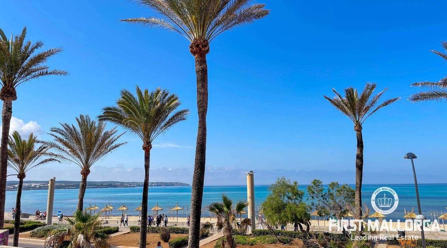 Sea View Apartment Steps from the Beach in Playa de Palma