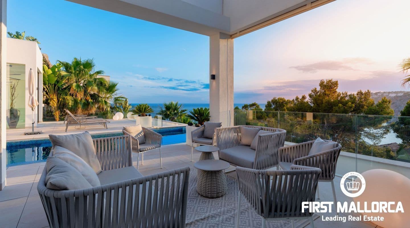 Contemporary Villa with Infinity Pool and Sea Views in Cala Llamp