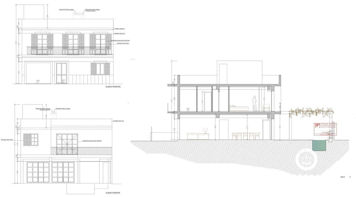 House Project with Building Permit and Pool in Alcúdia