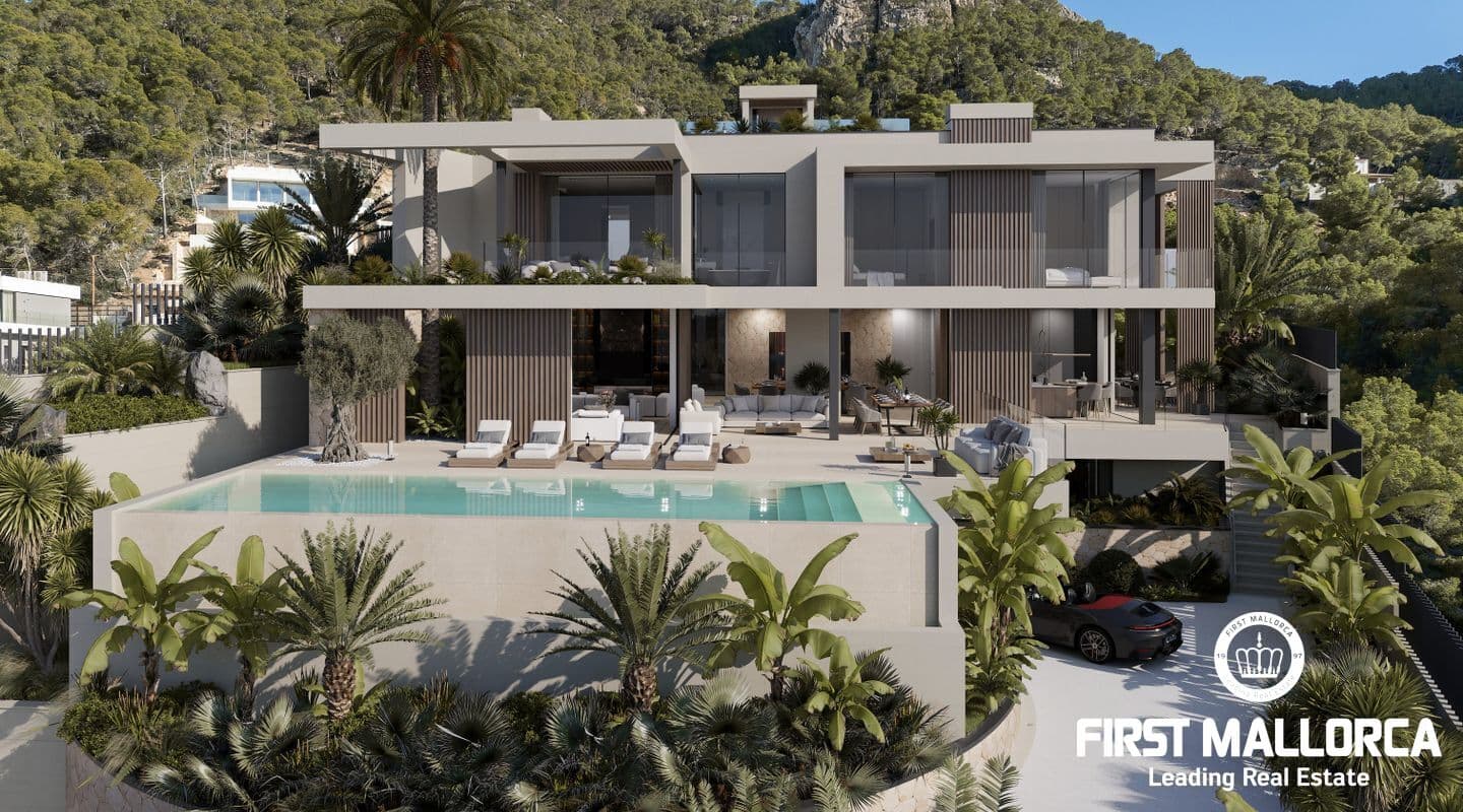 Sea-View Plot Ready for Development in Cala Llamp, Puerto Andratx