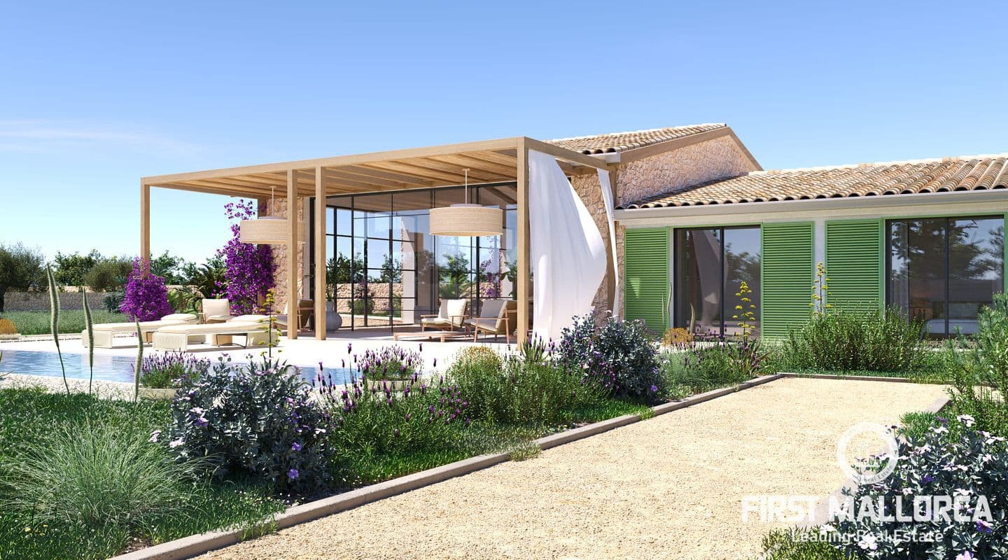 New-Build Luxury Villa with Mallorcan Charm in Llucmajor