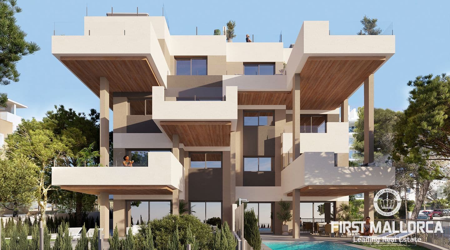 Newly Built Ground Floor Apartment 150m from Platges de Canyamel