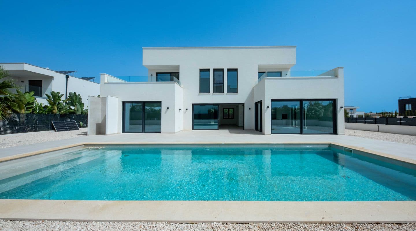Modern Five-Bed Villa with Pool near Sá Ràpita