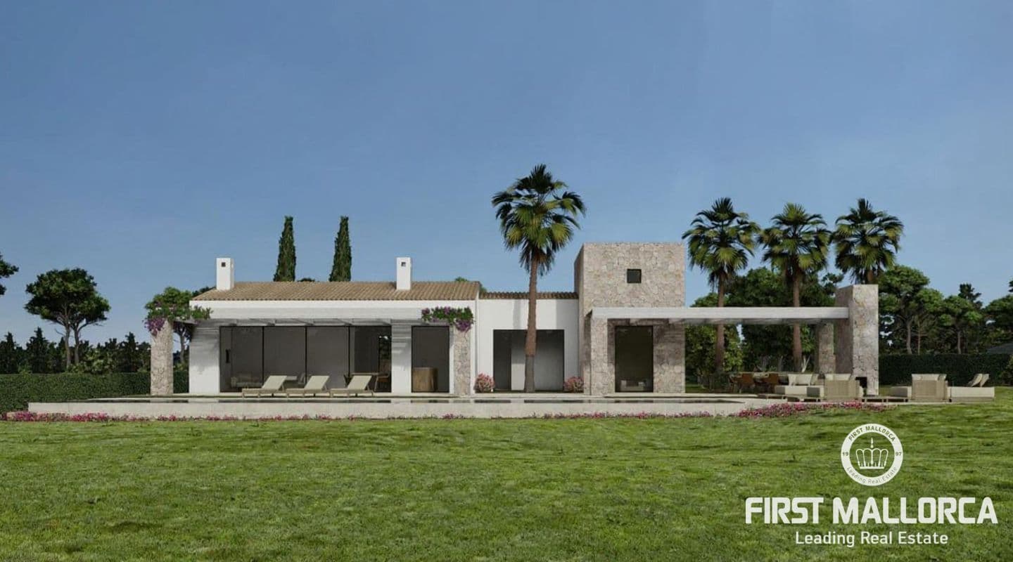 Customisable Four-Bed Finca Under Construction Near Ses Salines