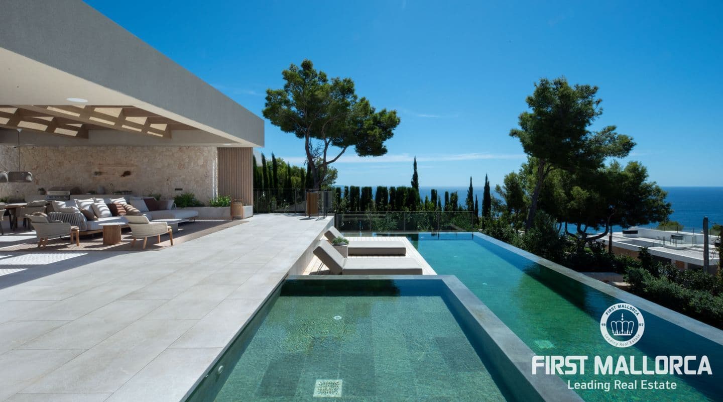 Luxurious Six-Bed Villa with Sea Views in Costa d'en Blanes