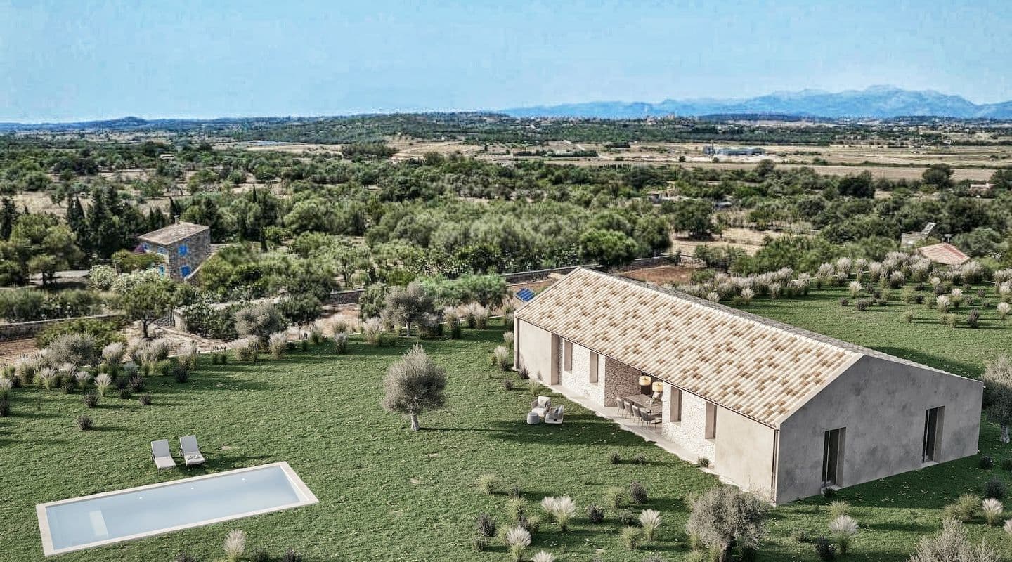 Approved Finca Project on Idyllic Plot Near Ariany