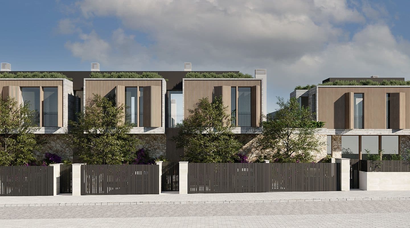 Newly Built Three-Bed Townhouse in Son Espanyolet, Palma