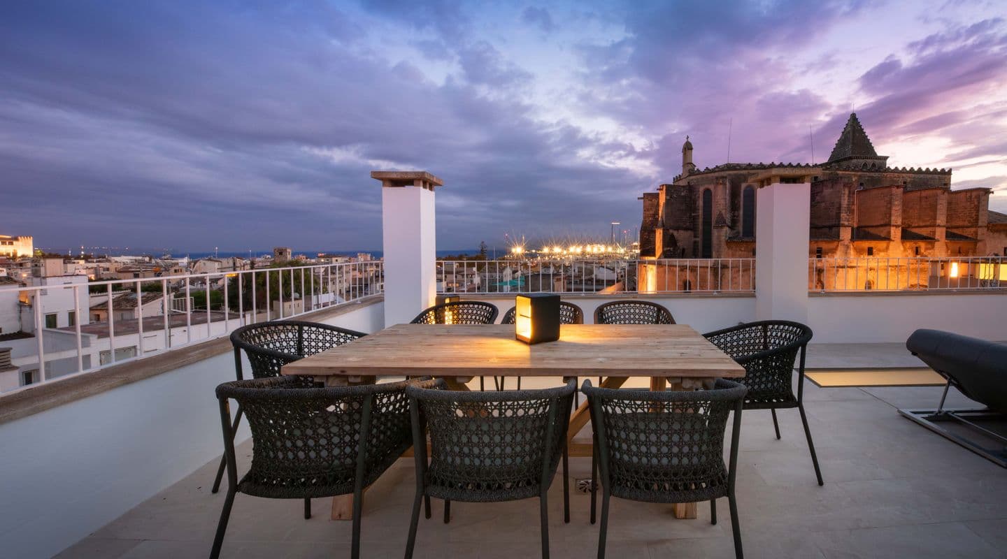 Exclusive Duplex Penthouse with 360º Views in Palma Old Town