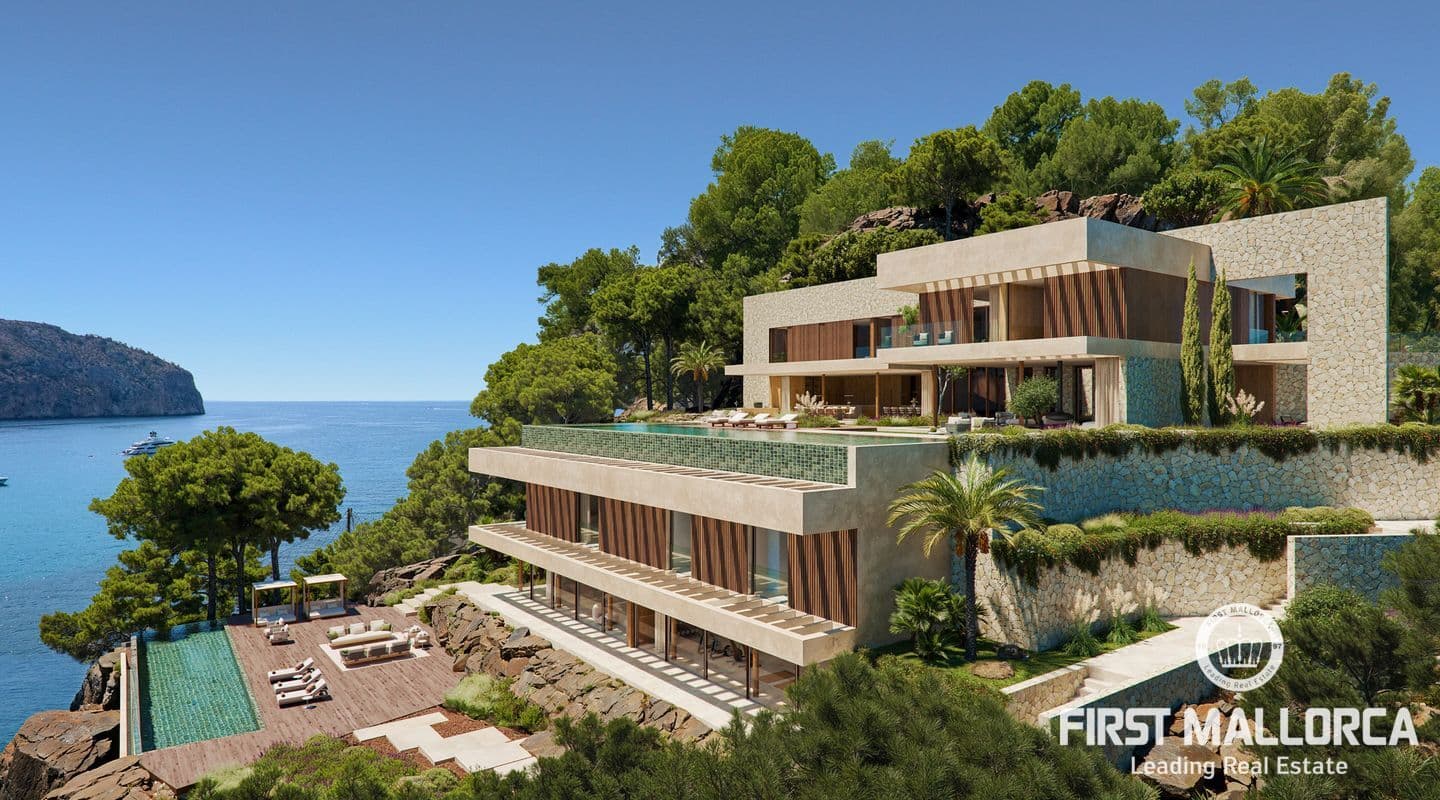 Unique Cliffside Plot with Waterfront Views in Camp de Mar