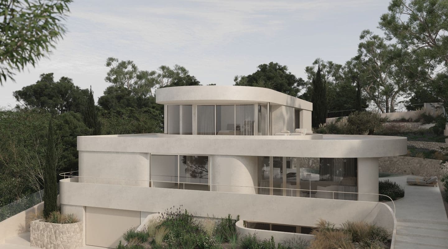 Building Plot with Beautiful Views Above Santa Ponsa