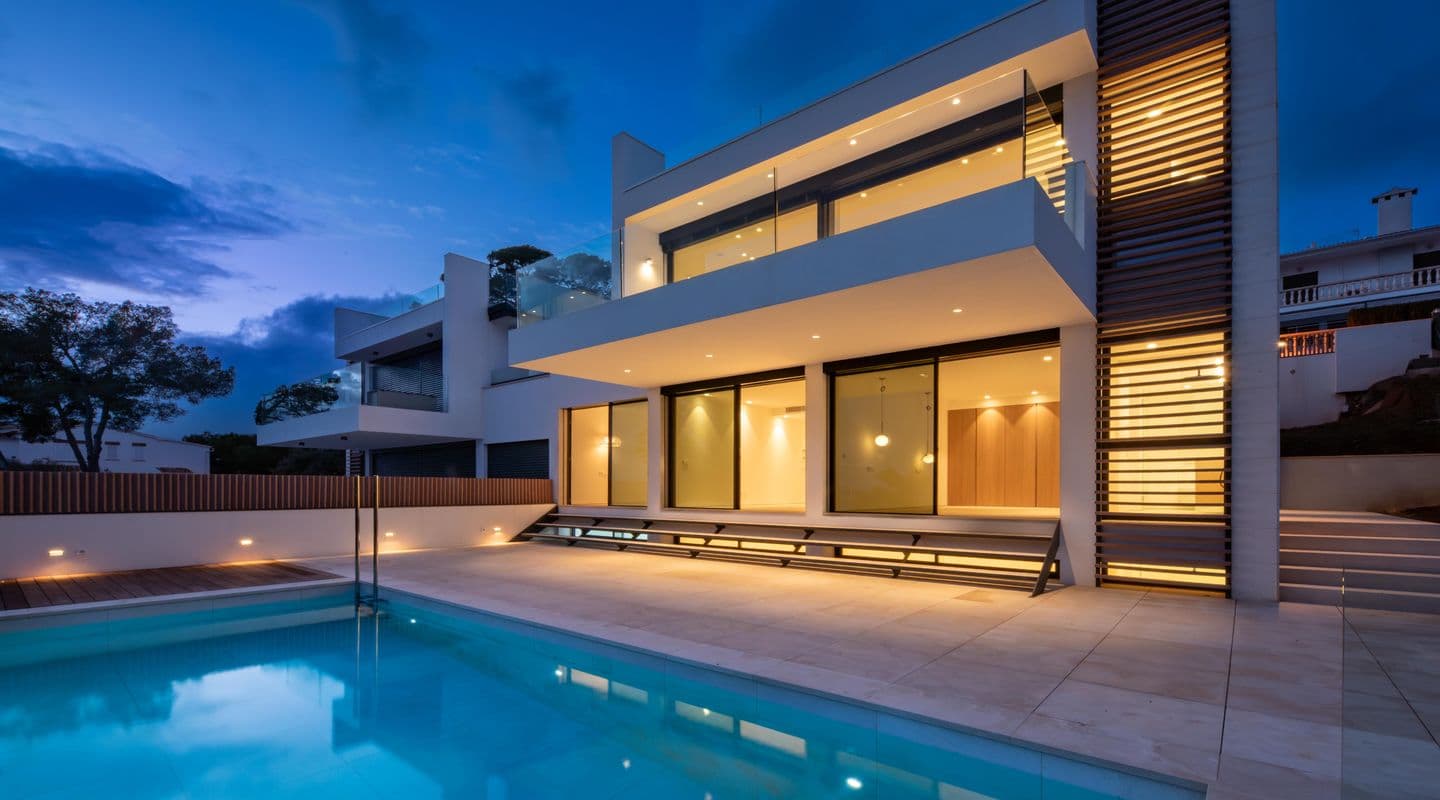 New Build Villa with Sea Views and Pool in Alcanada, Alcúdia