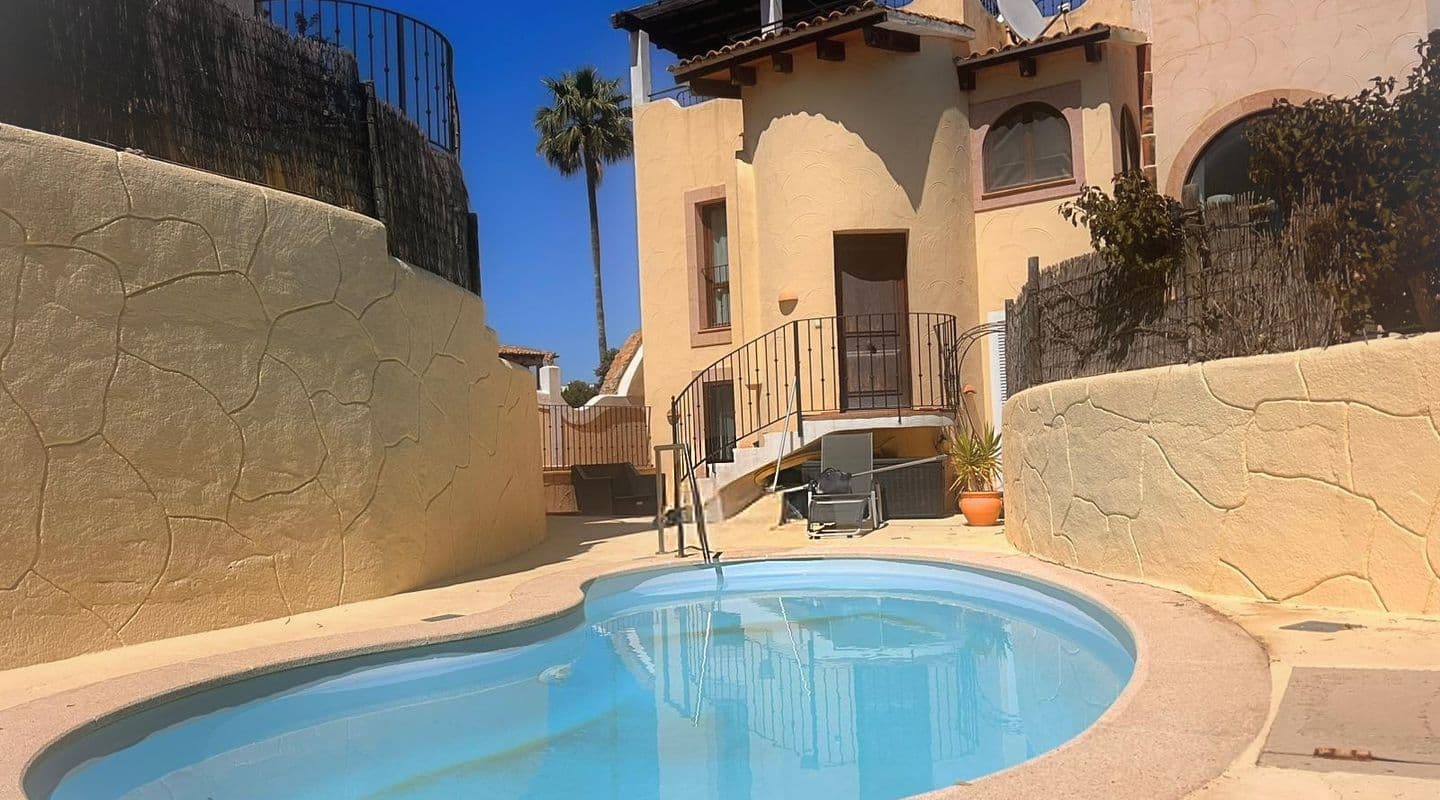 Mediterranean House with Private Pool near Camp de Mar Beach
