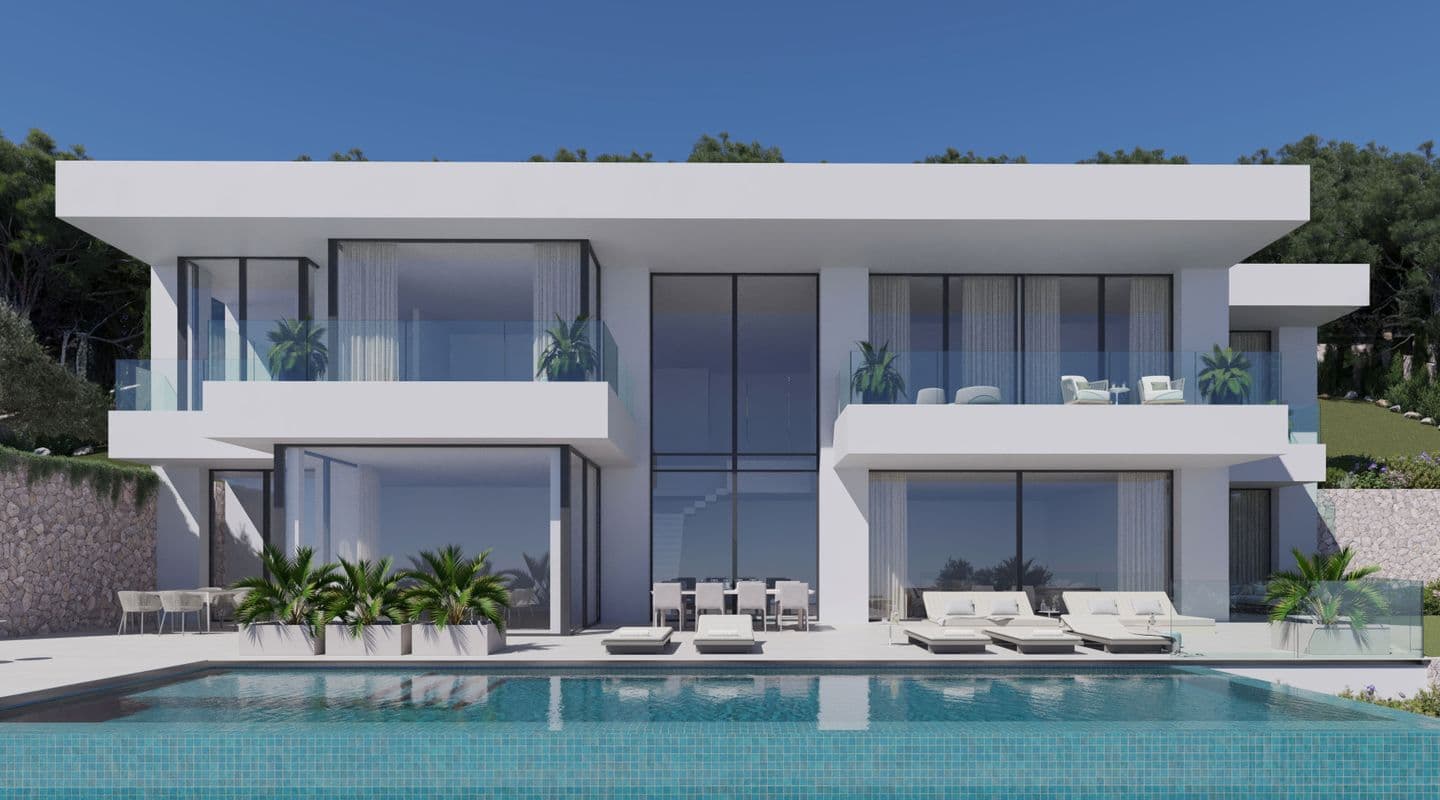 Building Plot with Approved Luxury Villa Project in Son Vida