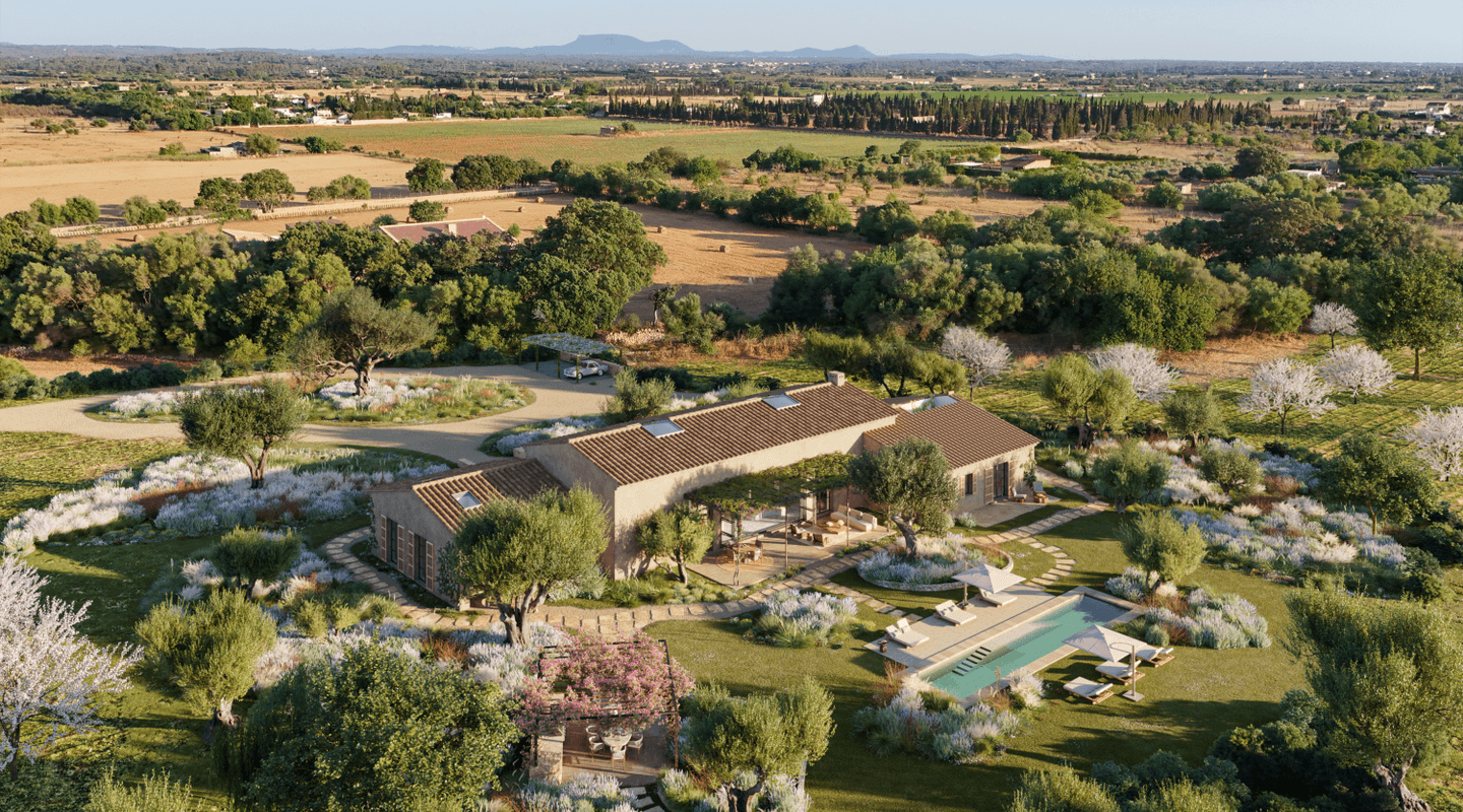 Luxury Finca with Mountain Views in Binissalem
