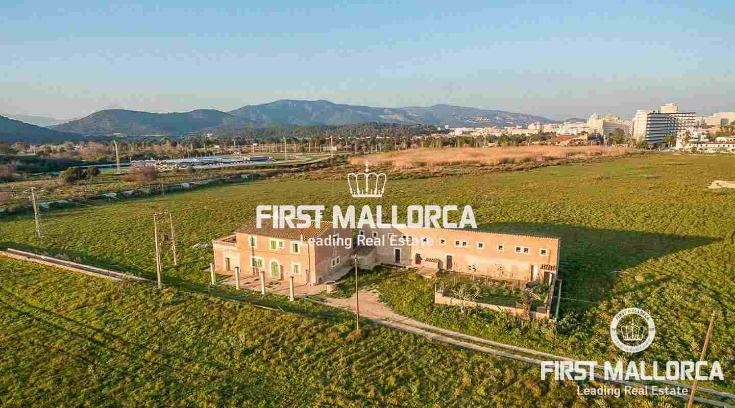 Expansive Rustic Land with Finca in Magaluf