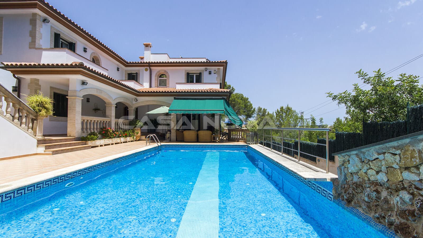 Luxurious Villa with Panoramic Views in Quiet Cas Catala