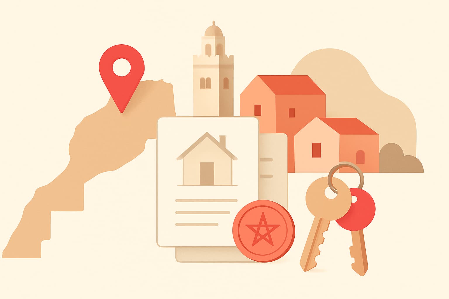 Illustration: Buying Costs in Morocco: Taxes, Fees and Moving Money
