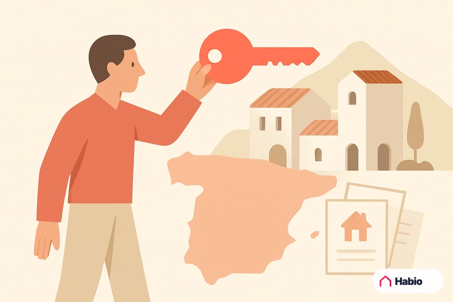 Illustration: Dutch Buyers Lead Charge in Spanish Property Boom