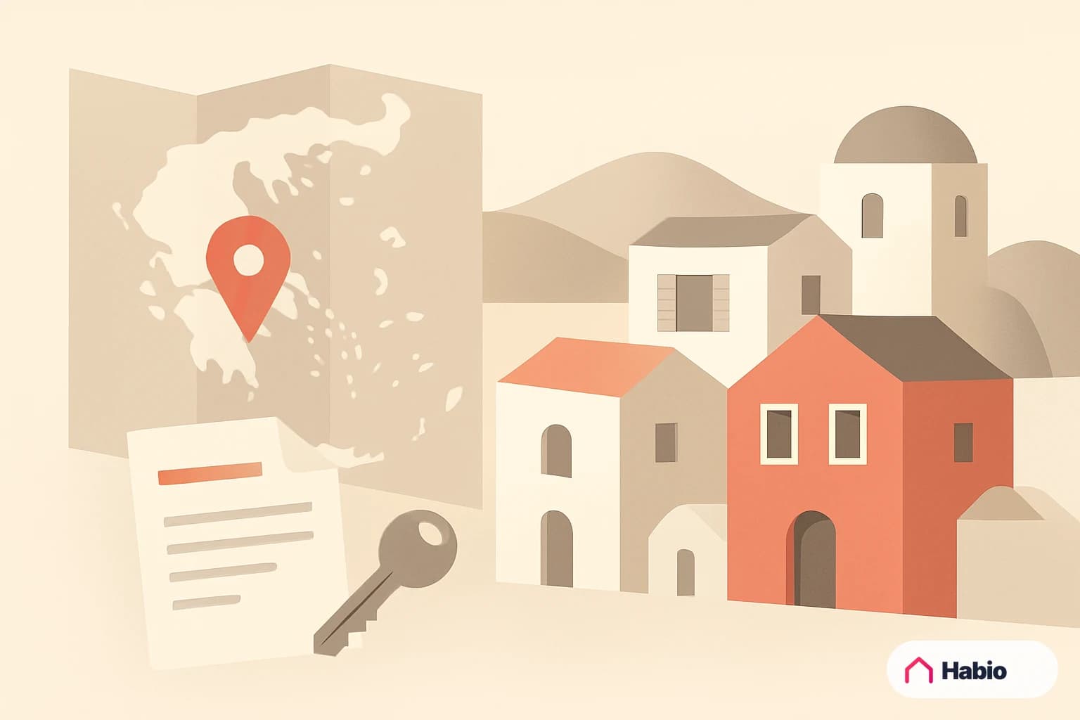 Illustration: Greece's New Incentives to Attract Residents to Kastellorizo