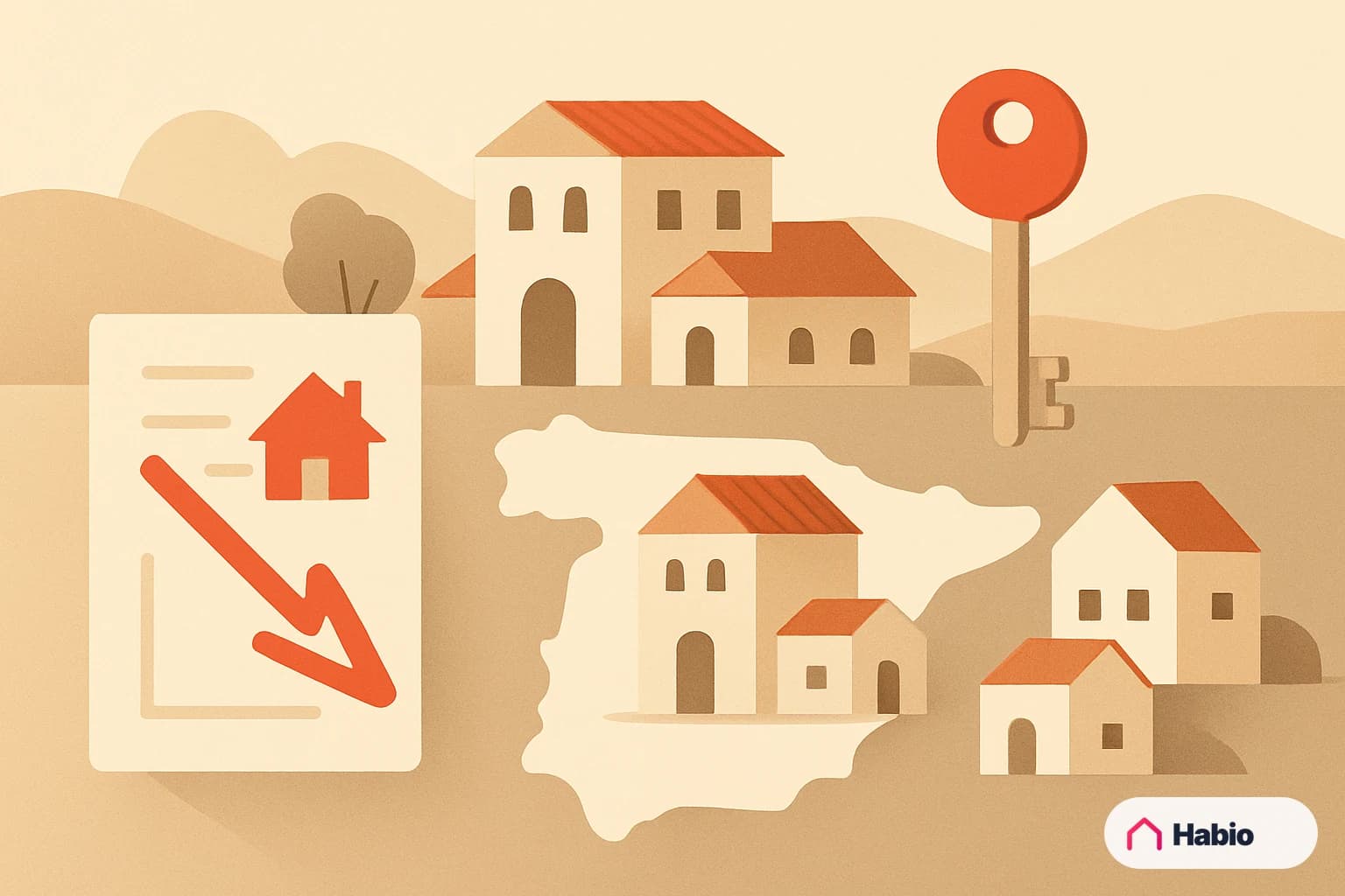 Illustration: How Rising Mortgage Foreclosures Affect Spain's Property Market