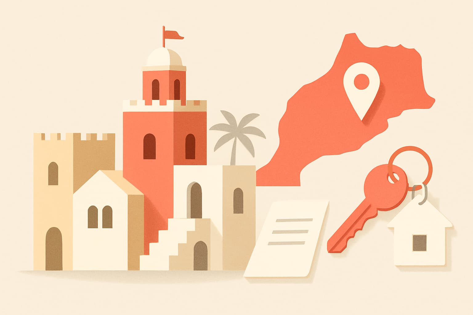 Illustration: Marrakech, Essaouira or Tangier: Where to Buy in Morocco