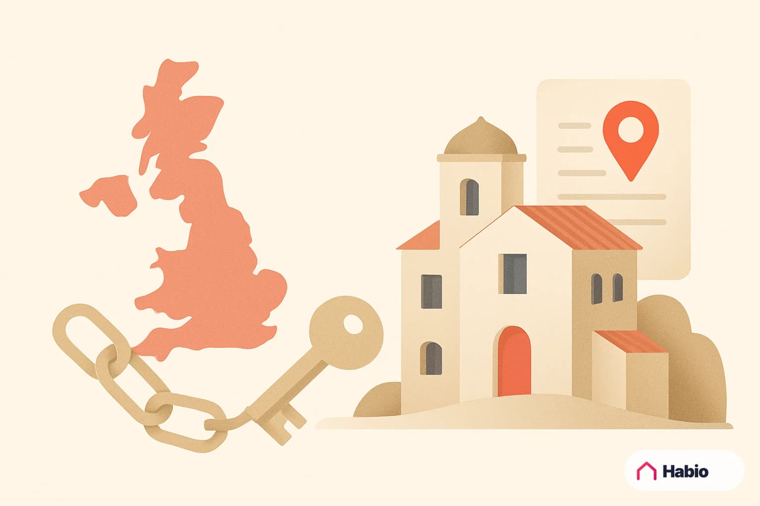 Illustration: Navigating Property Chains in Today's UK Market