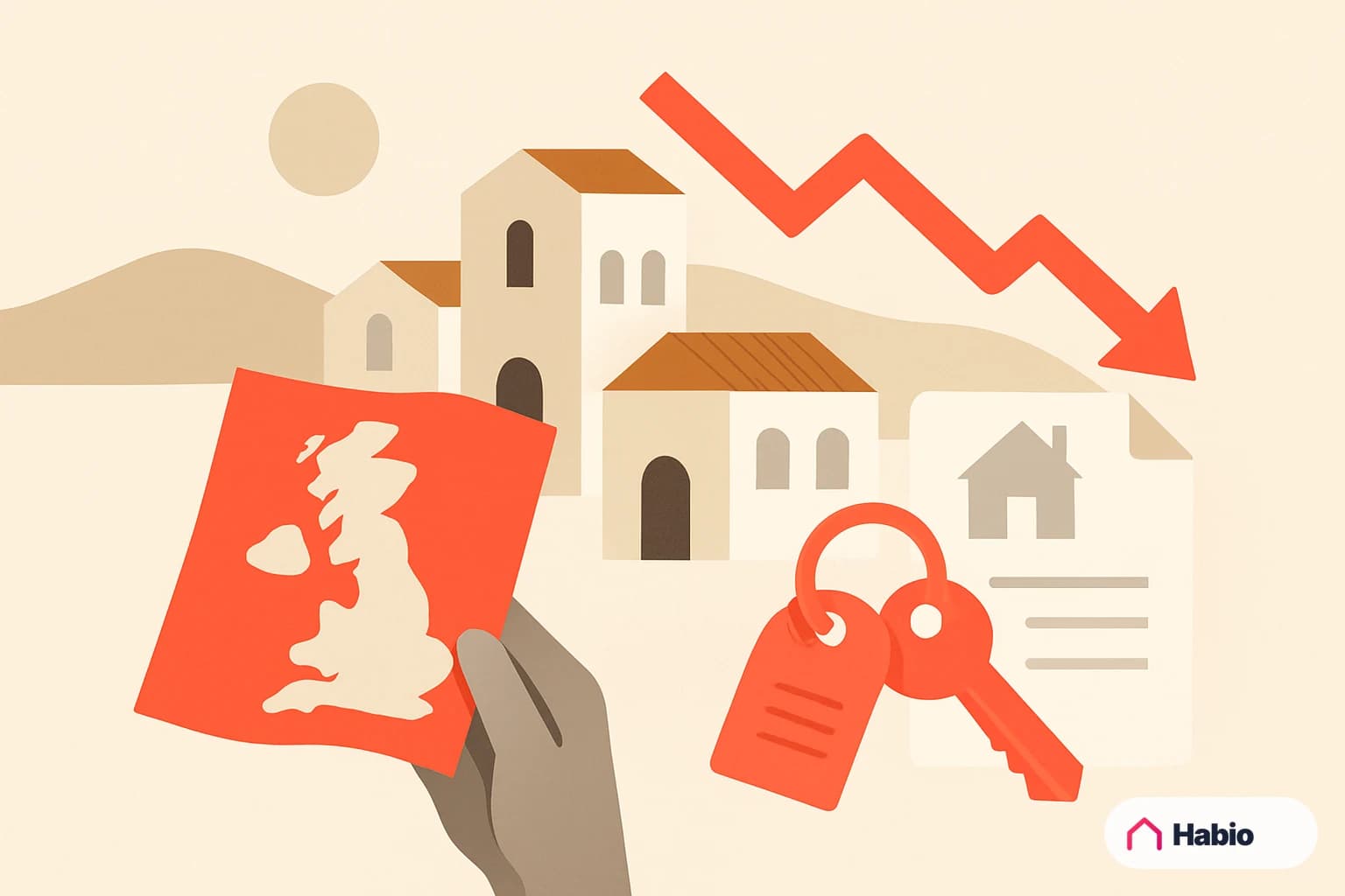 Illustration: Navigating the UK Property Market Amid Winkworth's Revenue Decline