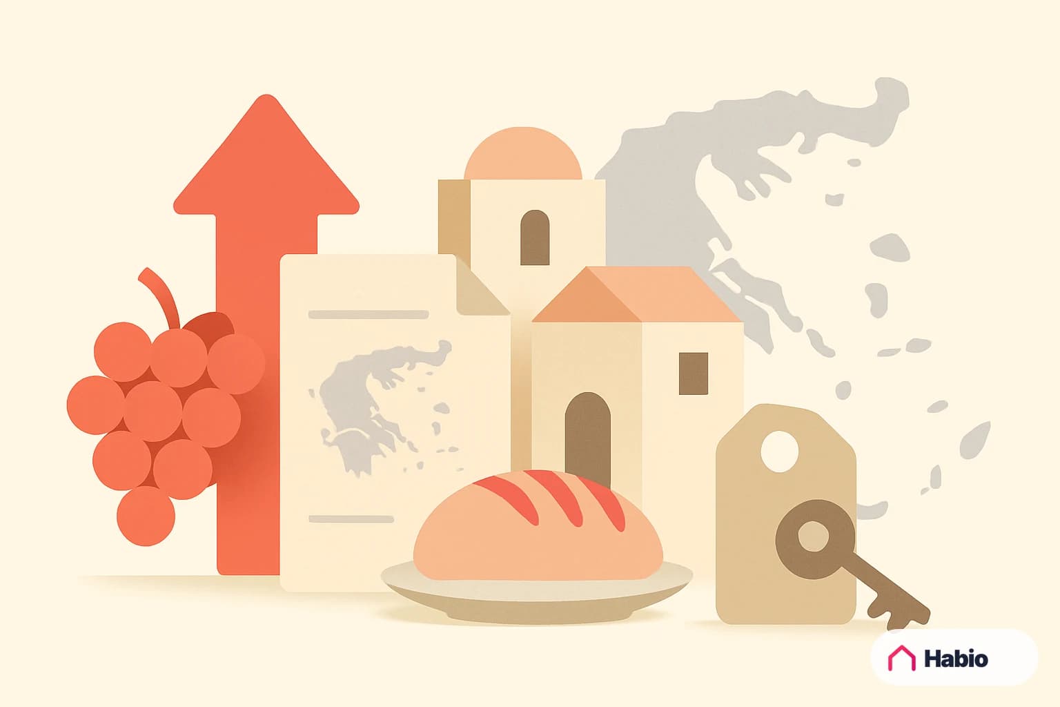 Illustration: Rising Food Prices in Greece Impact Cost of Living