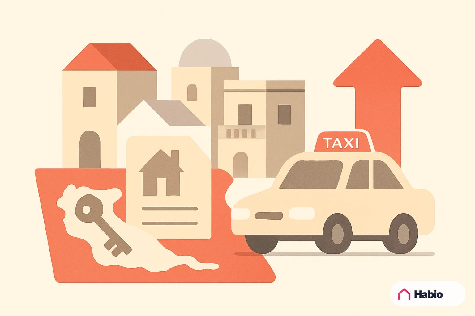 Illustration: Rising Taxi Fares in Greece Affect Transport Budgets