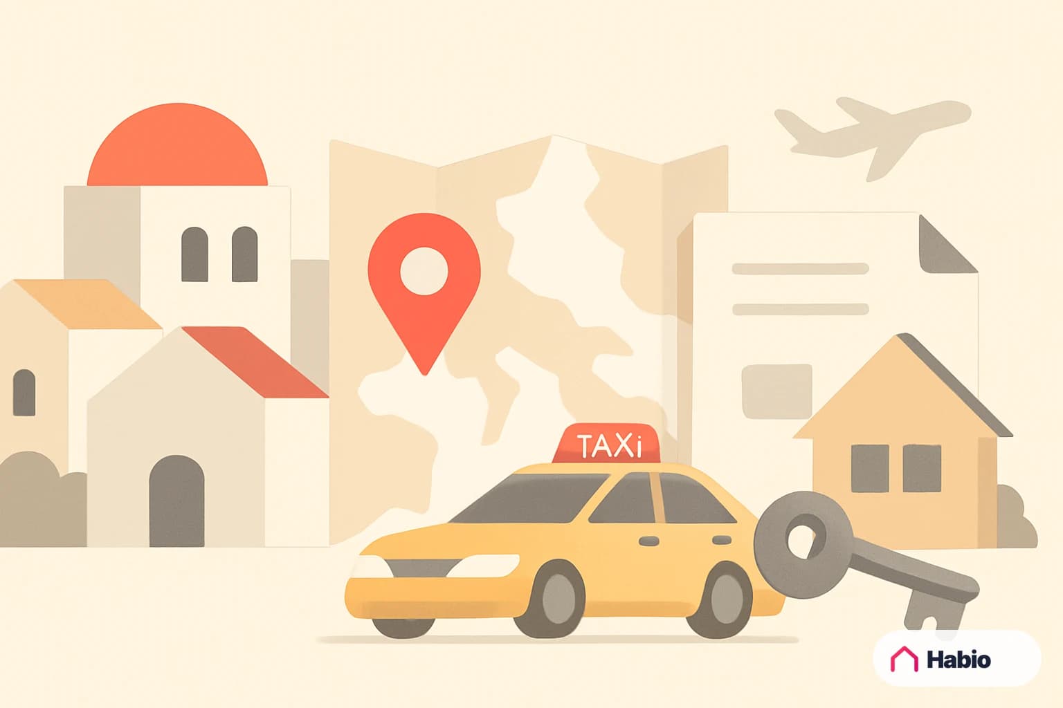 Illustration: Taxi Fare Increases for Athens and Thessaloniki Airports