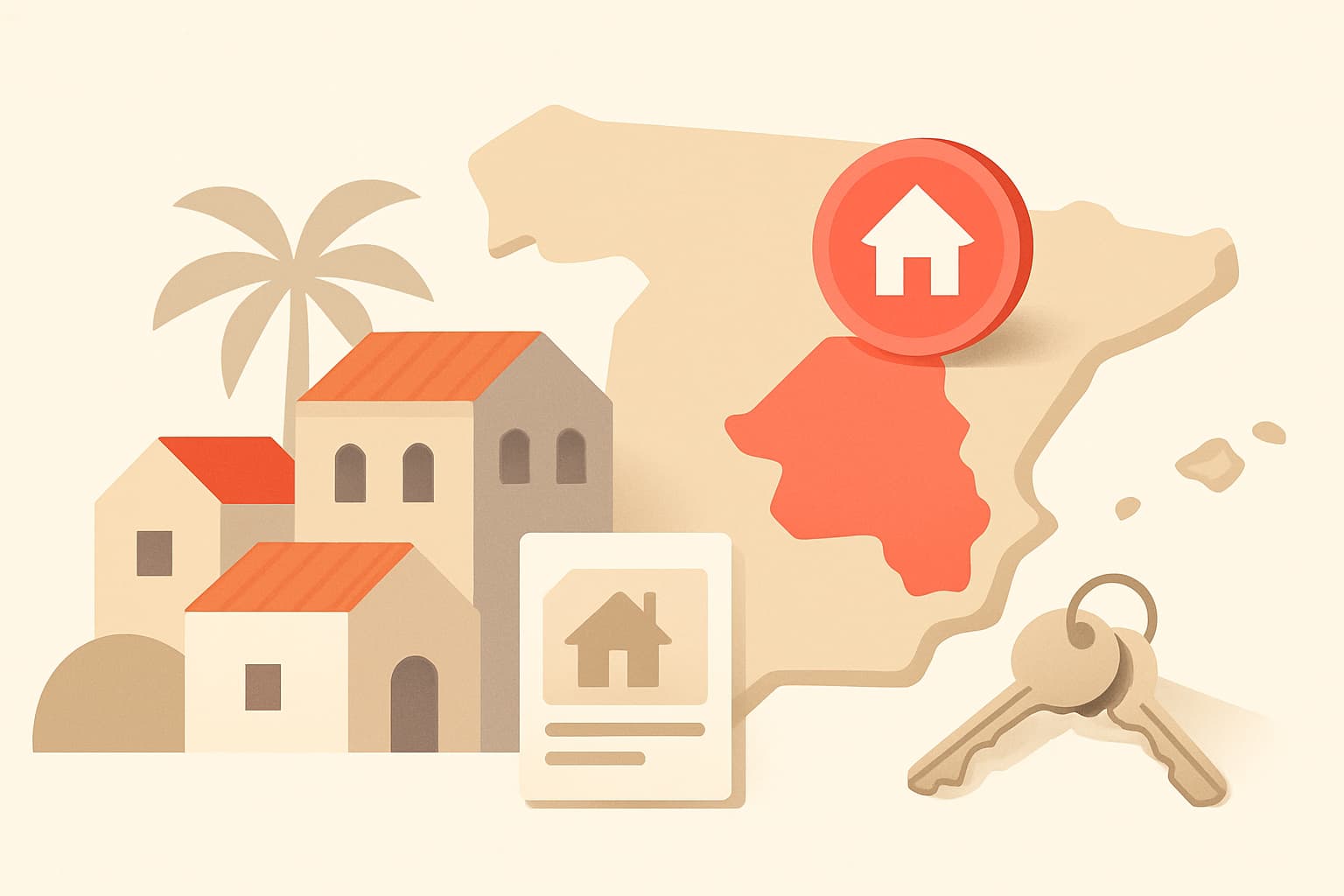 Illustration: Understand Property Costs in Spain: Regional Disparities