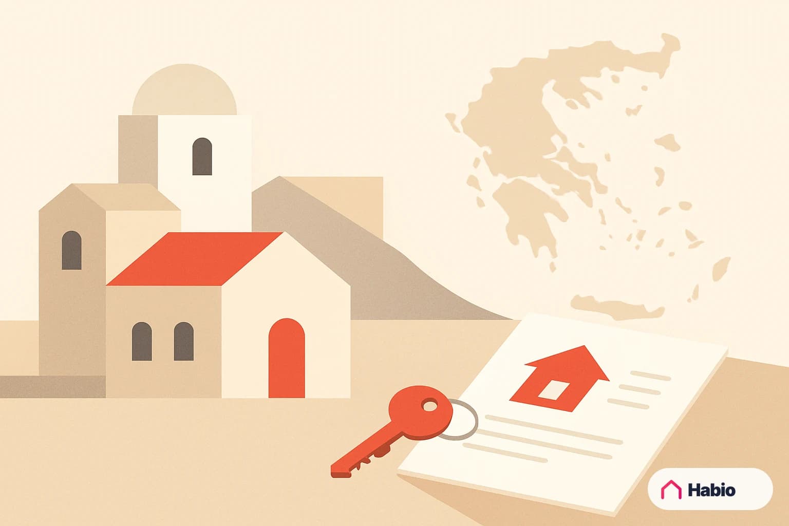 Illustration: What It Really Costs to Buy a Home in Greece in 2026