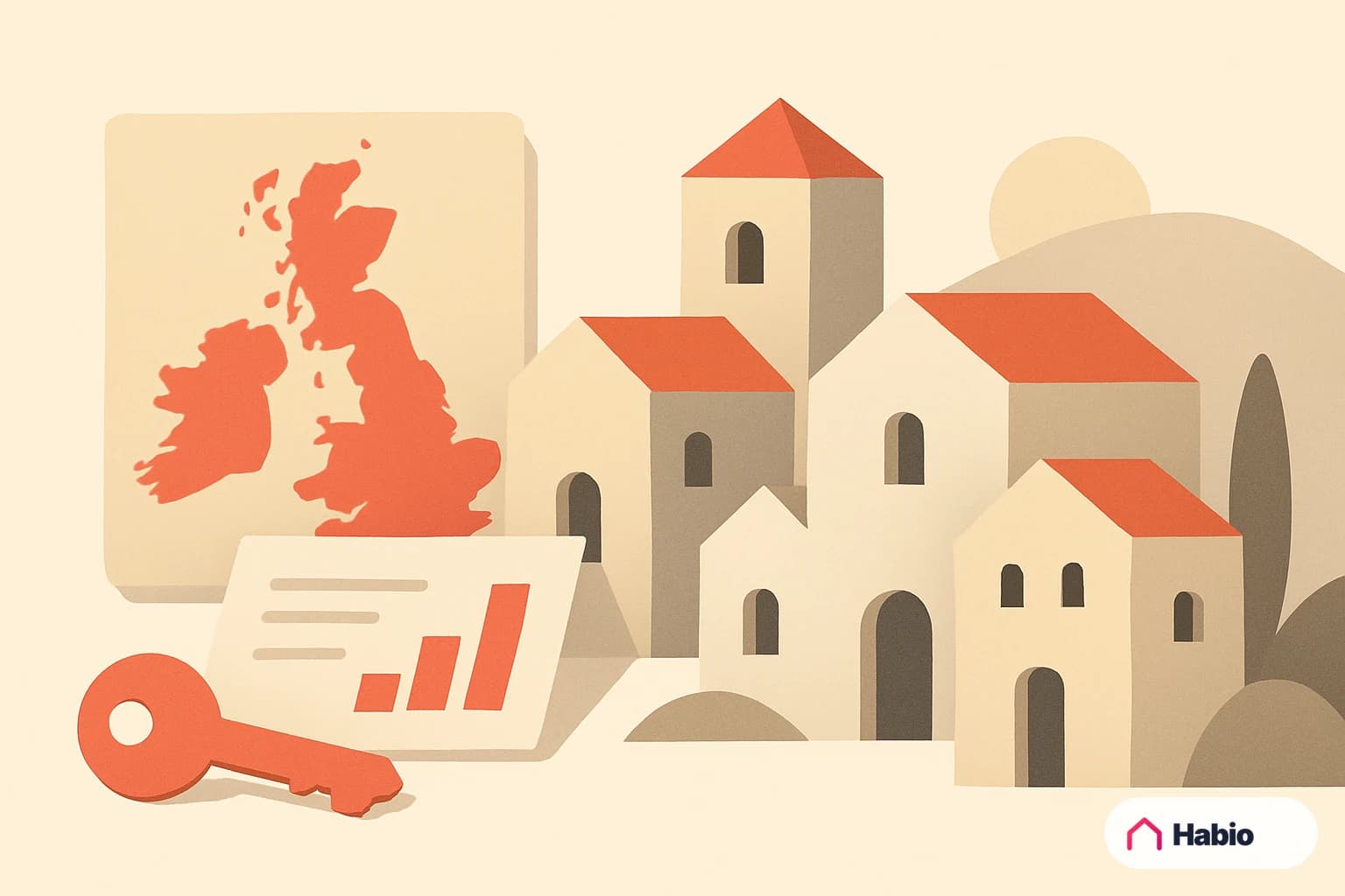 Illustration: Where UK Homes Are Most Affordable in 2026
