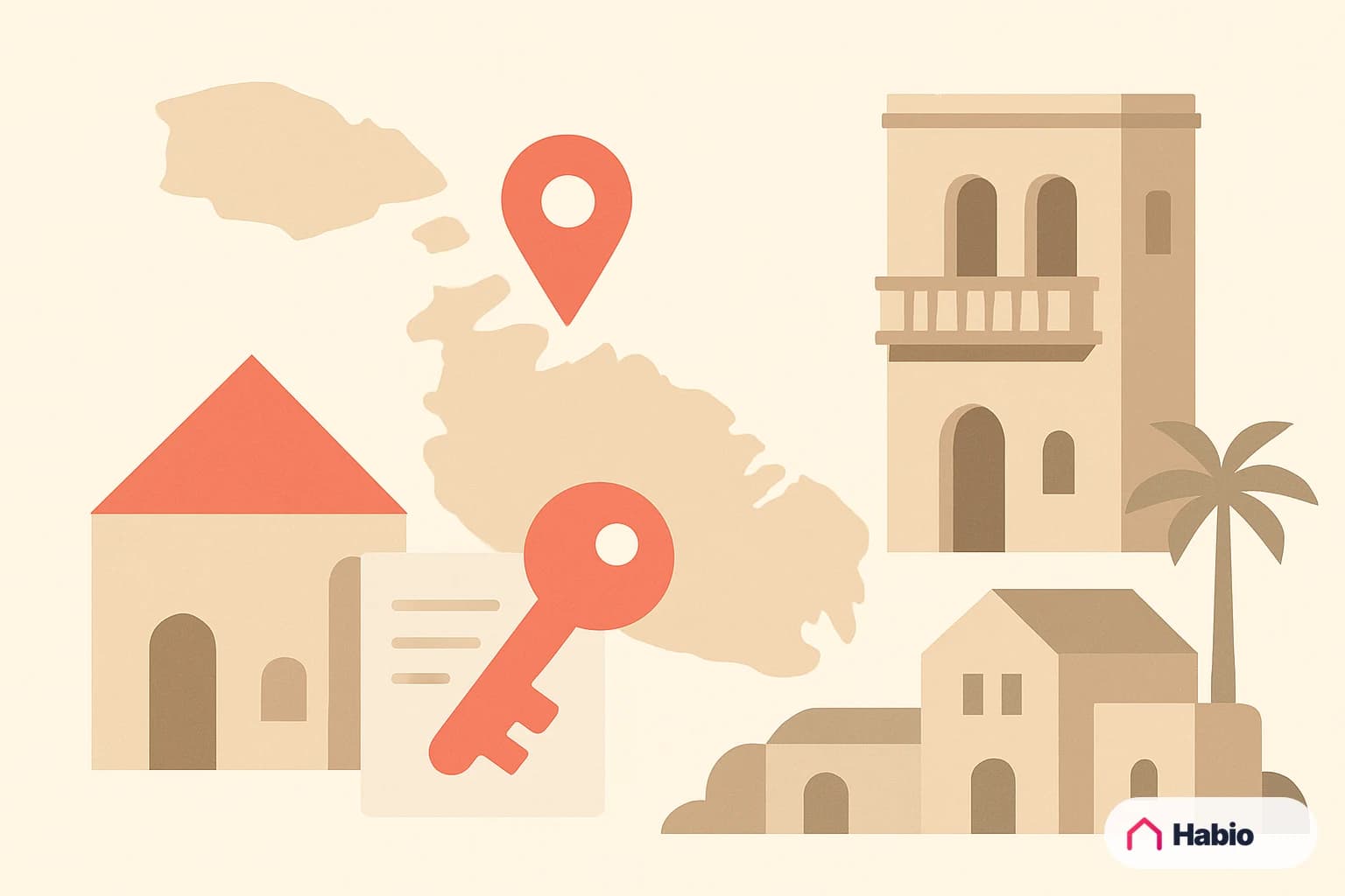 Illustration: Who Can Buy Property in Malta? AIP Permits and SDAs Explained