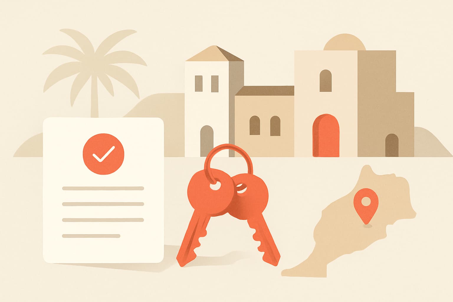 Illustration: Who Can Buy Property in Morocco? Rules for Foreign Buyers